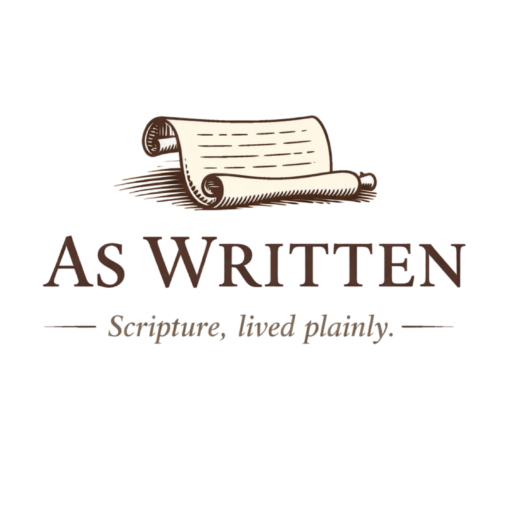 As Written Logo